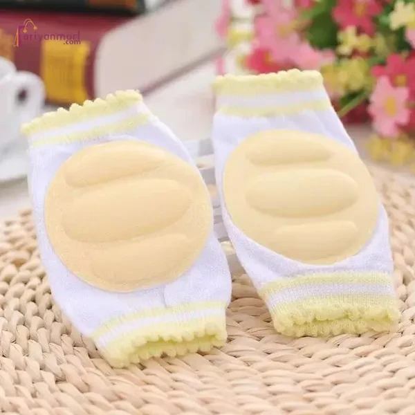 1 Pair Kids Safety Crawling Elbow Knee Pad