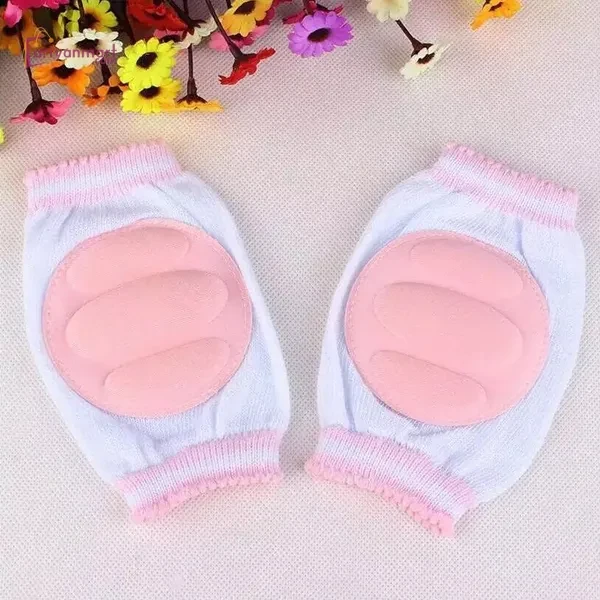 1 Pair Kids Safety Crawling Elbow Knee Pad